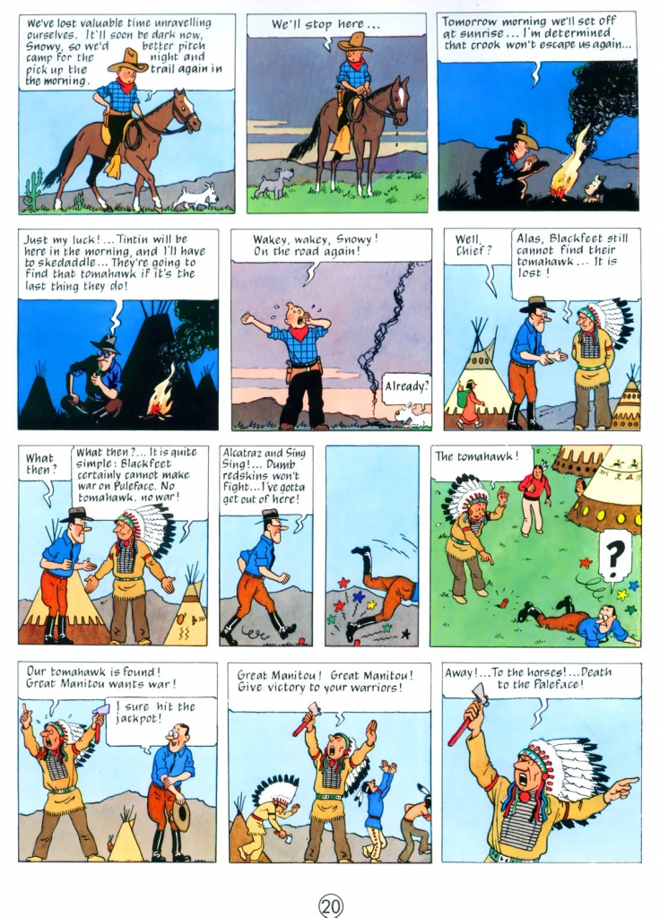 Tintin in America 20