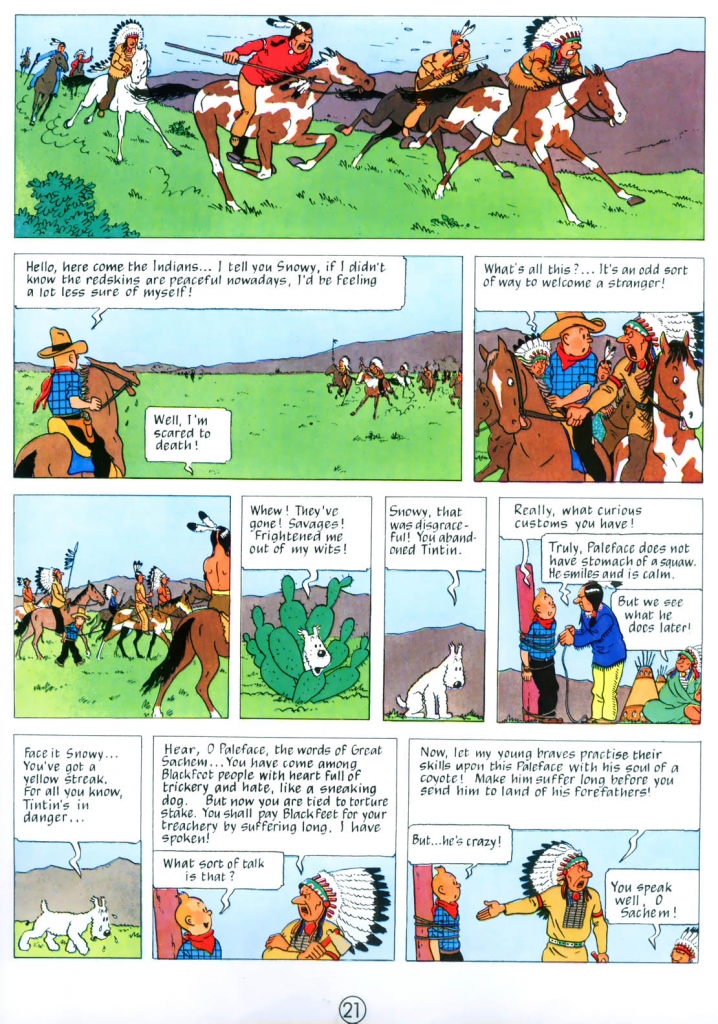 Tintin in America 21