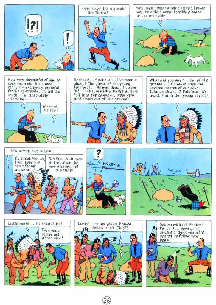 Tintin in America 26