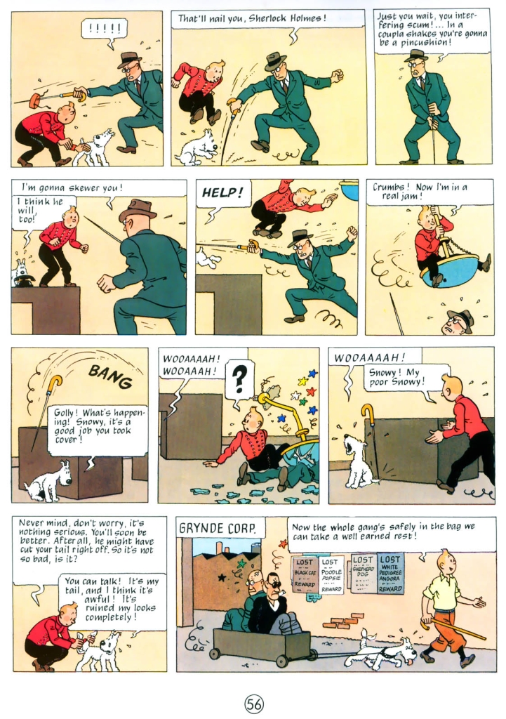 Tintin in America 56