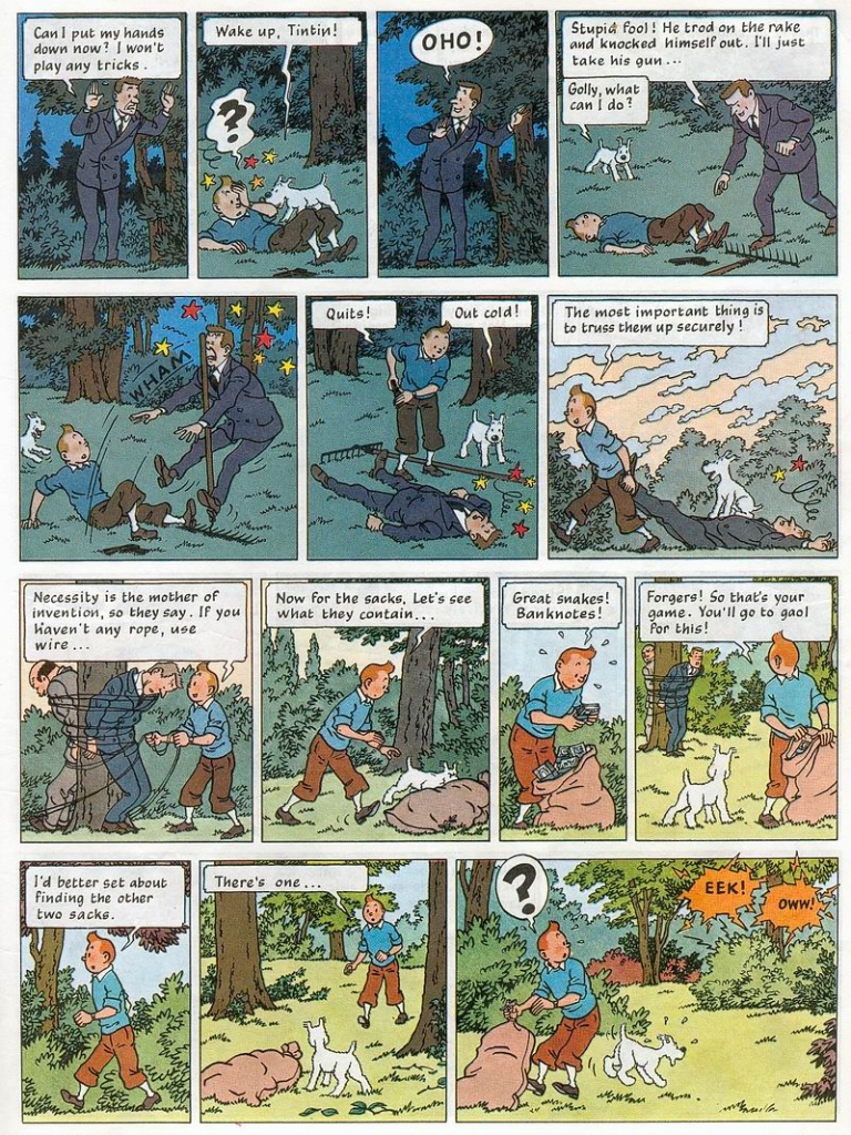 TinTin -07- The Black Island - 27