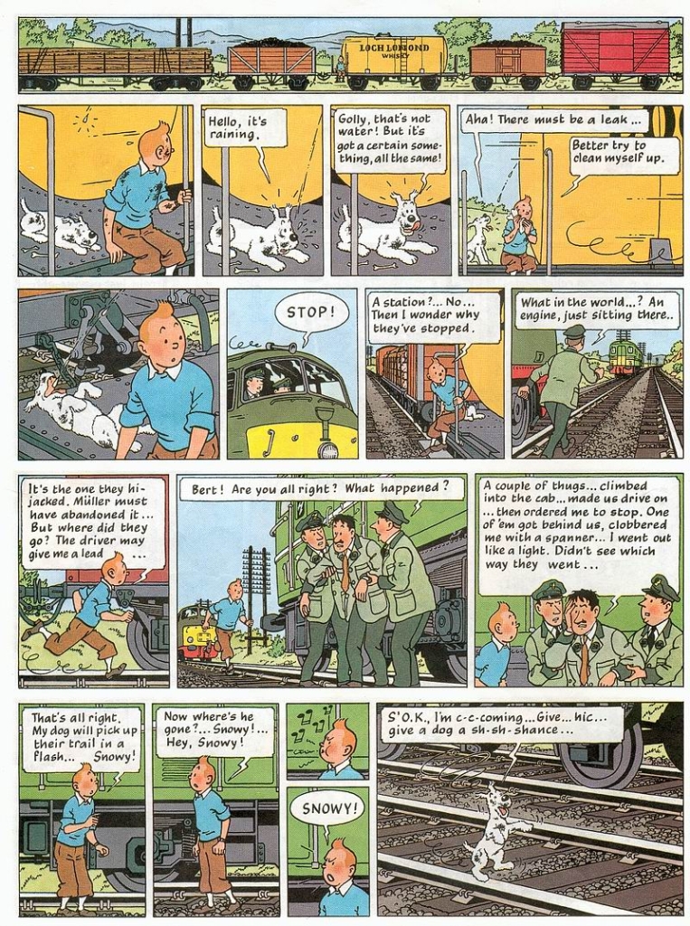 TinTin -07- The Black Island - 34