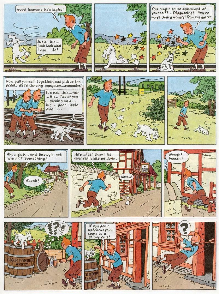 TinTin -07- The Black Island - 35