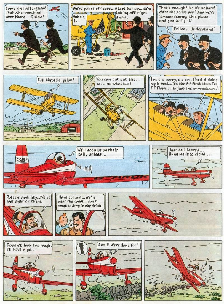 TinTin -07- The Black Island - 38