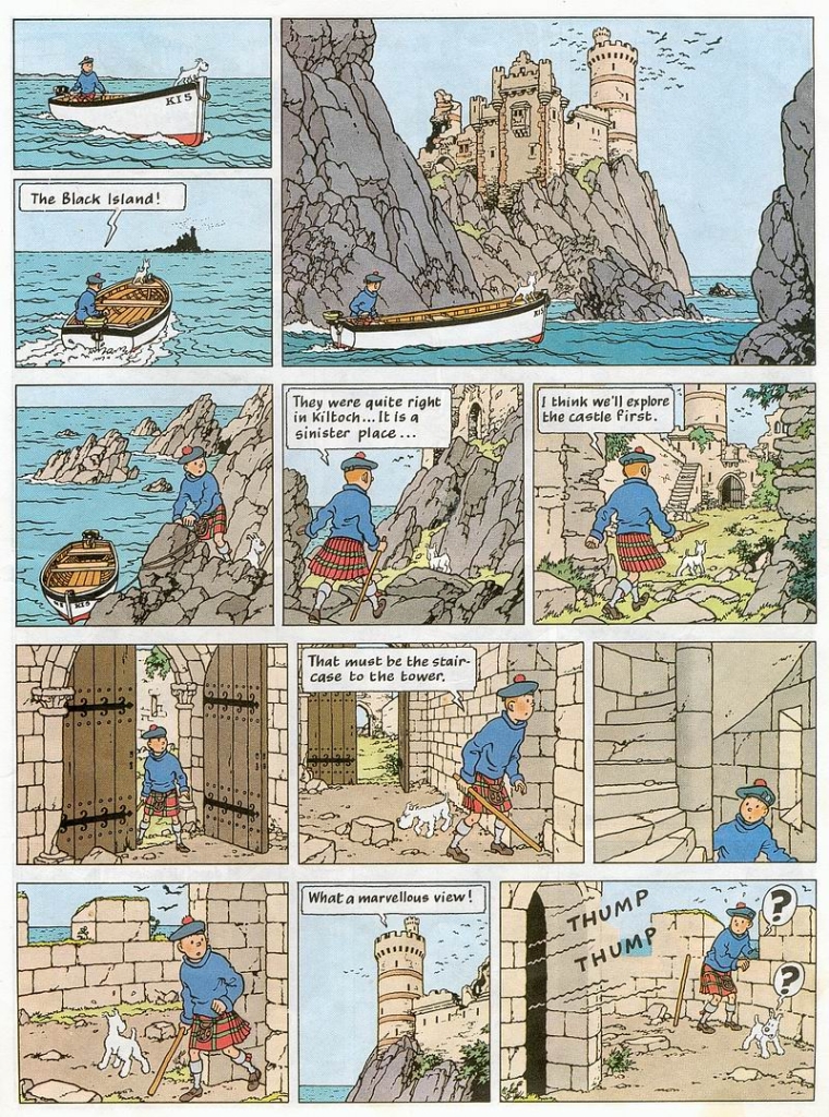 TinTin -07- The Black Island - 43