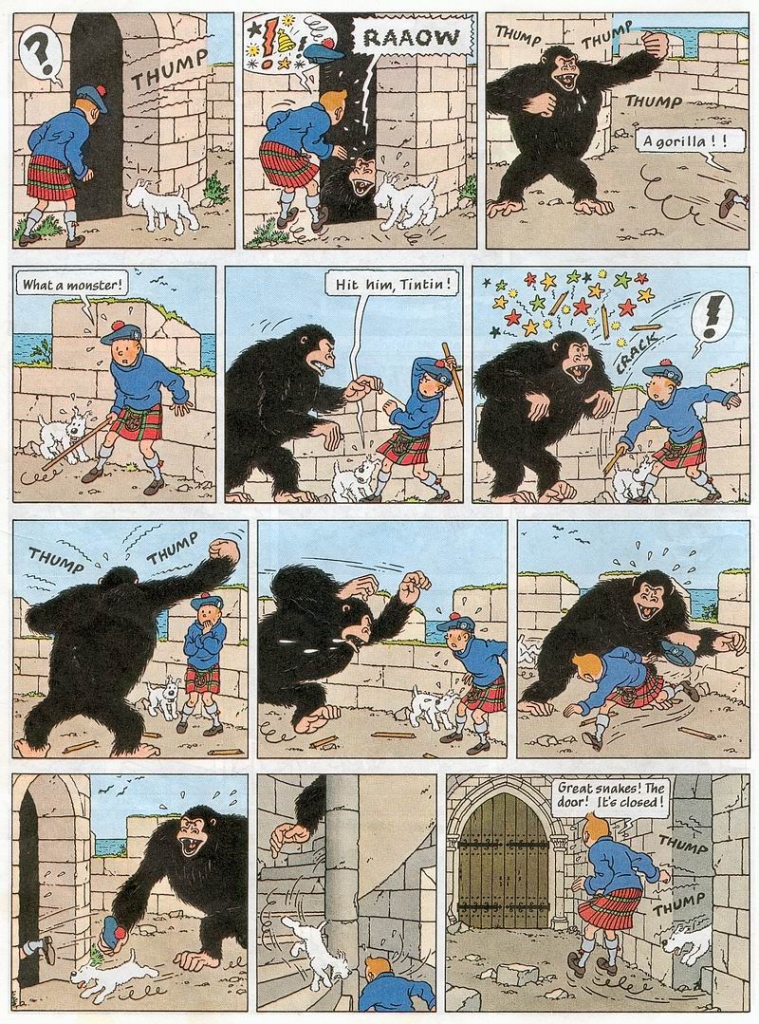 TinTin -07- The Black Island - 44