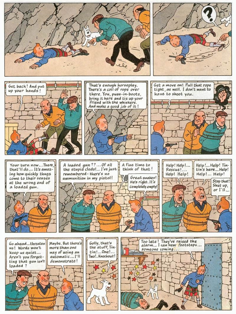 TinTin -07- The Black Island - 50