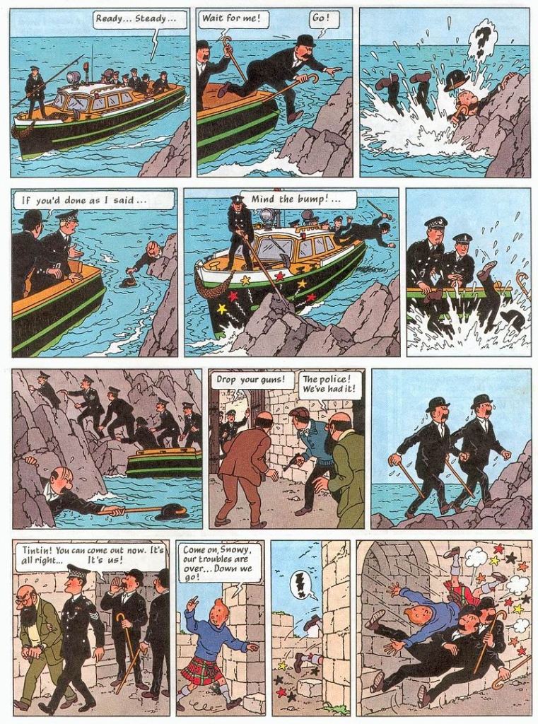 TinTin -07- The Black Island - 59