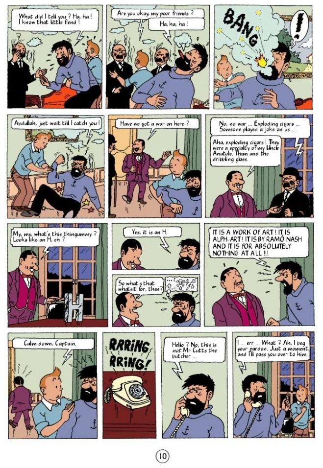 TinTin -24- TinTin and Alph-Art - 10