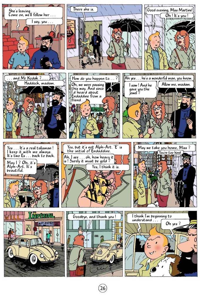 TinTin -24- TinTin and Alph-Art - 26