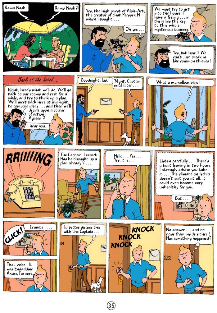 TinTin -24- TinTin and Alph-Art - 35