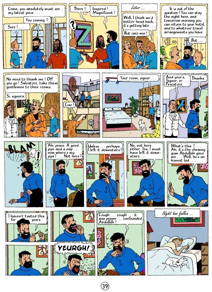 TinTin -24- TinTin and Alph-Art - 39