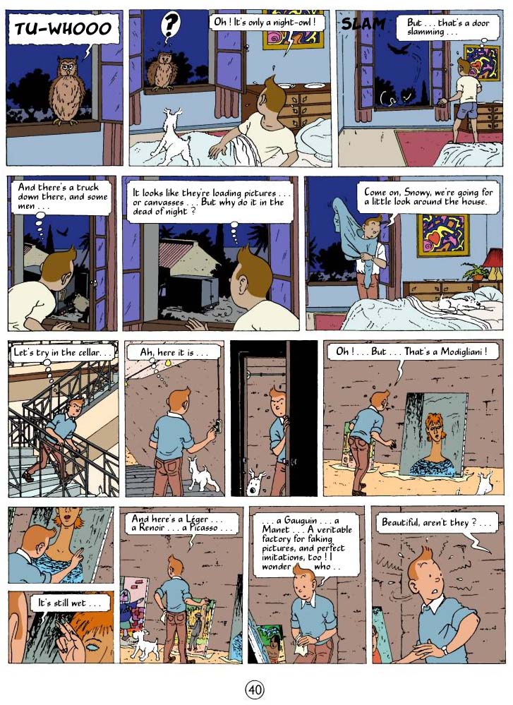 TinTin -24- TinTin and Alph-Art - 40