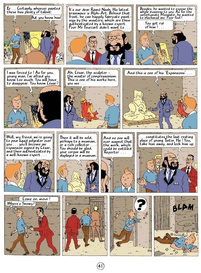 TinTin -24- TinTin and Alph-Art - 41