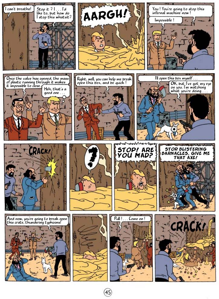 TinTin -24- TinTin and Alph-Art - 45