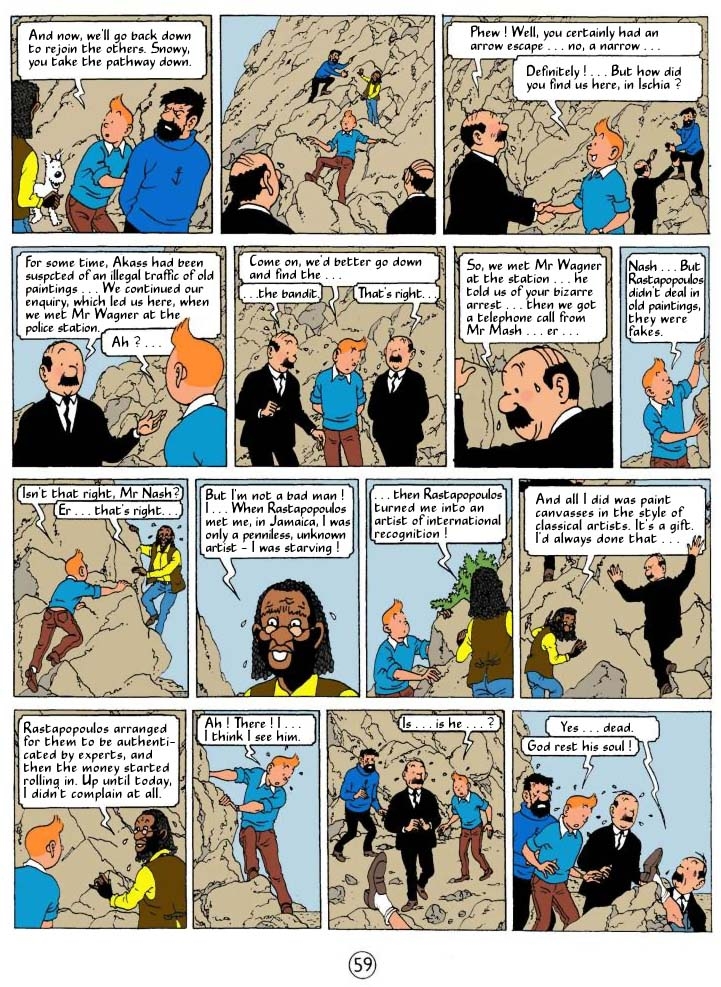 TinTin -24- TinTin and Alph-Art - 59