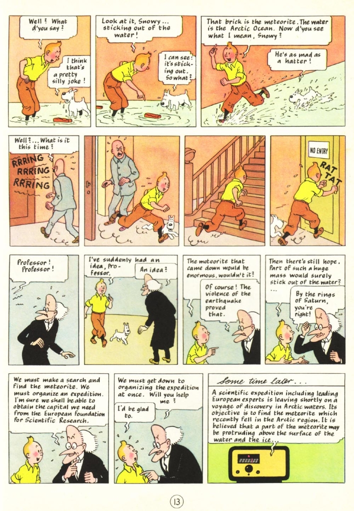 TinTin -10- The Shooting Star - 13
