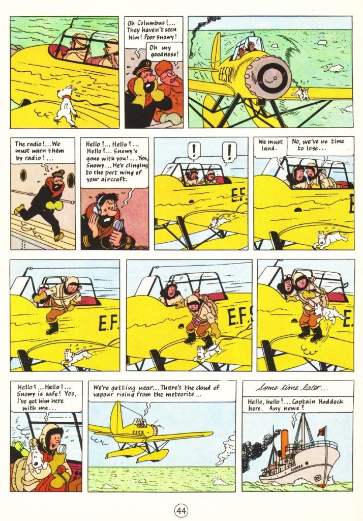TinTin -10- The Shooting Star - 44