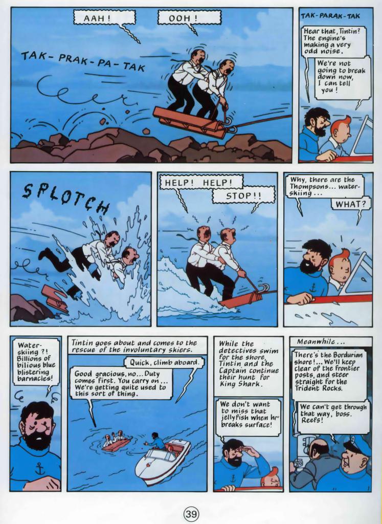 TinTin and the Lake of Sharks_39