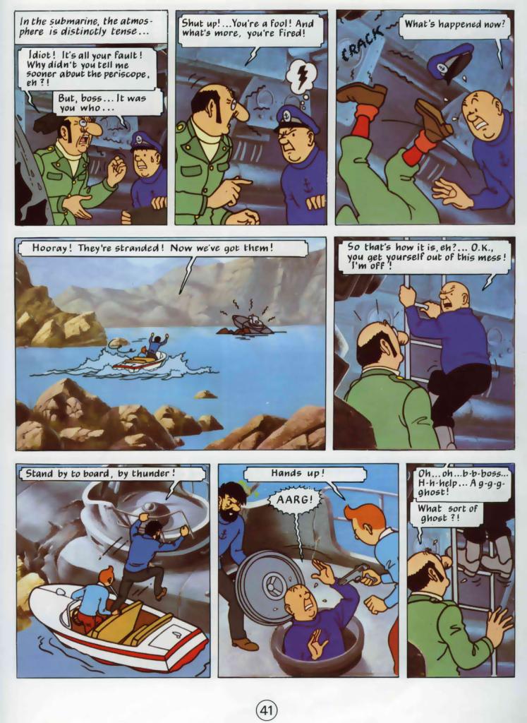 TinTin and the Lake of Sharks_41